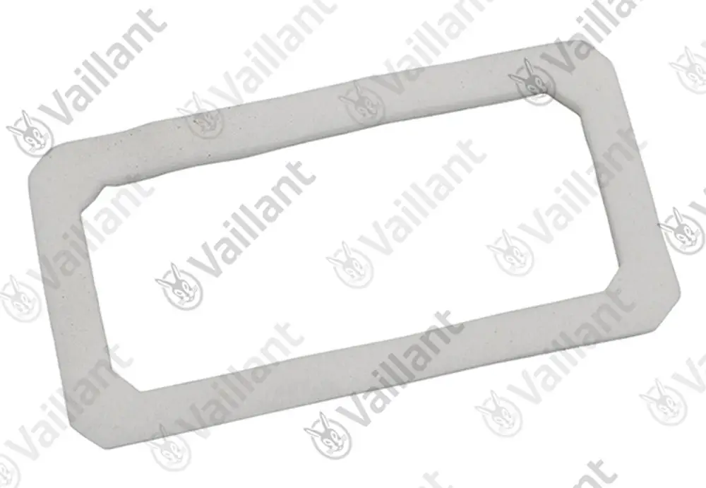 Dichtungsring von Vaillant, in rechteckiger Form, aus elastischem Material, für Dichtungsanwendungen in Heizungs- oder Sanitärsystemen.